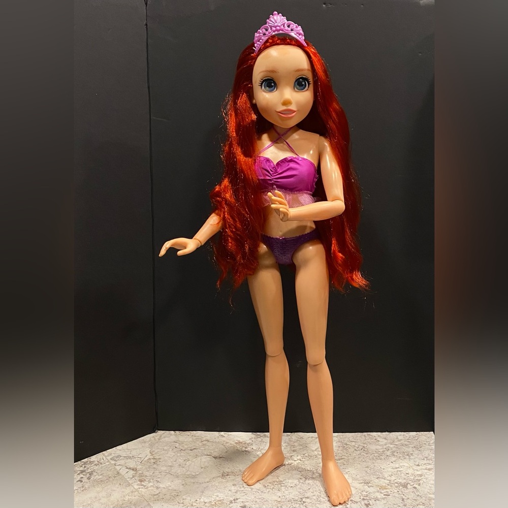 My Size Disney Princess Ariel 31” Doll The Little Mermaid Princess